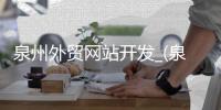 泉州外贸网站开发_(泉州外贸公司集中在哪) 